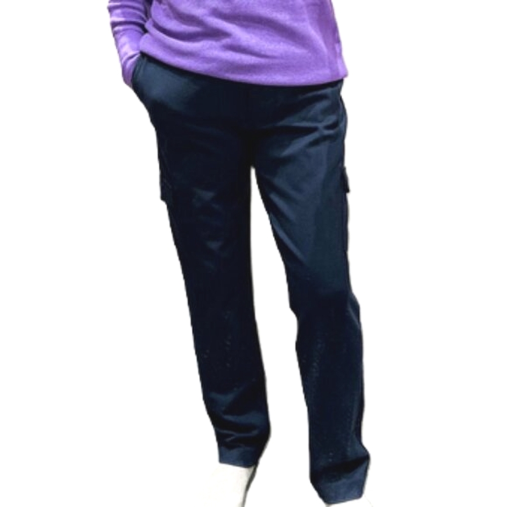 J jill deep bue cargo pants size 10 nwts